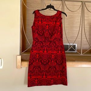 Ladies Black & Red Dress